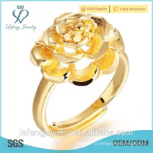 Atacado preço indian traje jóias 18K banhado a ouro anel de casamento